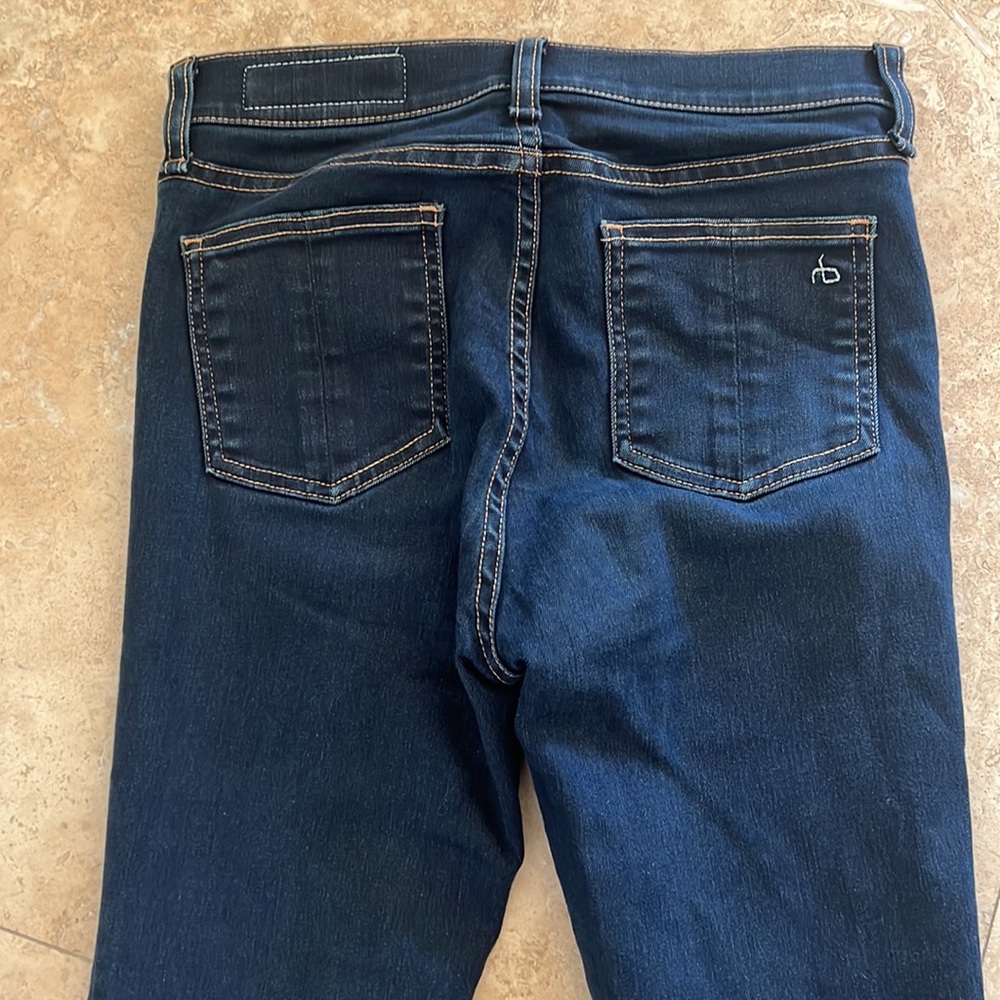 Rag & Bone 10 Inch High Rise Skinny Jeans Size 26 - Picture 8 of 8